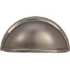 Amerock | Cabinet Cup Pull | Black Nickel | 3 inch (76 mm) Center to Center | Cup Pulls | 1 Pack | Drawer Pull | Drawer Handle | Cabinet Hardware