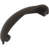 Amerock | Cabinet Cup Pull | Matte Black | 2-1/2 inch (64 mm) Center to Center | Cup Pulls | 1 Pack | Drawer Pull | Drawer Handle | Cabinet Hardware