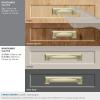 Amerock | Cabinet Cup Pull | Matte Black | 3 inch & 3-3/4 inch (76mm & 96 mm) Center-to-Center | Appoint | 1 Pack | Drawer Pull | Cabinet Handle | Cabinet Hardware(Golden Champagne)