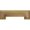 Amerock | Cabinet Cup Pull | Matte Black | 3 inch & 3-3/4 inch (76mm & 96 mm) Center-to-Center | Appoint | 1 Pack | Drawer Pull | Cabinet Handle | Cabinet Hardware(Champagne Bronze)