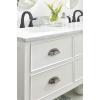 Amerock | Cabinet Cup Pull | Oil Rubbed Bronze | 3 inch. (76 mm) & 4 inch. (102 mm) Center to Center | Ashby | 1 Pack | Drawer Pull | Drawer Handle | Cabinet Hardware(Gunmetal)