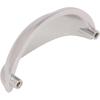 Amerock | Cabinet Cup Pull | Polished Chrome | 3 inch (76 mm) Center to Center | Cup Pulls | 1 Pack | Drawer Pull | Drawer Handle | Cabinet Hardware