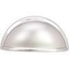 Amerock | Cabinet Cup Pull | Polished Chrome | 3 inch (76 mm) Center to Center | Cup Pulls | 1 Pack | Drawer Pull | Drawer Handle | Cabinet Hardware