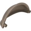 Amerock | Cabinet Cup Pull | Satin Nickel | 3 inch (76 mm) Center to Center | Cup Pulls | 1 Pack | Drawer Pull | Drawer Handle | Cabinet Hardware