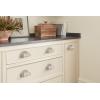 Amerock | Cabinet Cup Pull | Satin Nickel | 3 inch (76 mm) Center to Center | Cup Pulls | 1 Pack | Drawer Pull | Drawer Handle | Cabinet Hardware