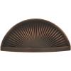 Amerock | Cabinet Cup Pull | Satin Nickel | 3 inch (76 mm) Center to Center | Sea Grass | 1 Pack | Drawer Pull | Drawer Handle | Cabinet Hardware(Oil Rubbed Bronze)
