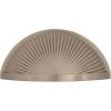 Amerock | Cabinet Cup Pull | Satin Nickel | 3 inch (76 mm) Center to Center | Sea Grass | 1 Pack | Drawer Pull | Drawer Handle | Cabinet Hardware(Satin Nickel)