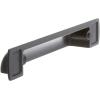Amerock | Cabinet Cup Pull | Satin Nickel | 3-3/4 inch (96 mm) Center-to-Center | Rochdale | 10 Pack | Drawer Pull | Drawer Handle | Cabinet Hardware(Matte Black)