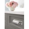 Amerock | Cabinet Cup Pull | Satin Nickel | 3-3/4 inch (96 mm) Center-to-Center | Rochdale | 10 Pack | Drawer Pull | Drawer Handle | Cabinet Hardware(Polished Chrome)