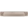 Amerock | Cabinet Cup Pull | Satin Nickel | 3-3/4 inch (96 mm) Center-to-Center | Rochdale | 10 Pack | Drawer Pull | Drawer Handle | Cabinet Hardware(Satin Nickel)
