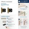 Amerock | Cabinet Hinge | Variable Overlay 𝙷inge | Antique Brass | 2 Pack | Self-Closing 𝐇inge | Face Mount 𝖧inge | Cabinet Door Ⲏinge