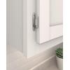 Amerock | Cabinet Hinge | Variable Overlay 𝐇inge | Polished Chrome | 2 Pack | Self-Closing 𝖧inge | Face Mount Ｈinge | Cabinet Door Hinge