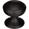Amerock | Cabinet Knob | Black Bronze | 1-1/4 inch (32 mm) Length | Revitalize | 1 Pack | Drawer Knob | Cabinet Hardware(Black Bronze)
