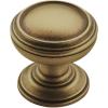 Amerock | Cabinet Knob | Black Bronze | 1-1/4 inch (32 mm) Length | Revitalize | 1 Pack | Drawer Knob | Cabinet Hardware(Gilded Bronze)