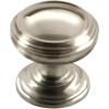 Amerock | Cabinet Knob | Black Bronze | 1-1/4 inch (32 mm) Length | Revitalize | 1 Pack | Drawer Knob | Cabinet Hardware(Polished Nickel)