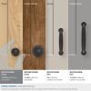 Amerock | Cabinet Knob | Black Bronze | 1-3/16 inch (30 mm) Diameter | Kane | 1 Pack | Drawer Knob | Cabinet Hardware(Oil Rubbed Bronze)