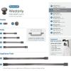 Amerock | Cabinet Knob | Black Bronze | 1-3/16 inch (30 mm) Diameter | Westerly | 1 Pack | Drawer Knob | Cabinet Hardware(Graphite)