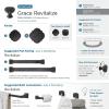 Amerock | Cabinet Knob | Black Bronze | 1-3/4 inch (44 mm) Diameter | Grace Revitalize | 1 Pack | Drawer Knob | Cabinet Hardware(Oil Rubbed Bronze)