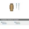 Amerock | Cabinet Knob | Champagne Bronze | 1-1/2 inch (38 mm) Length | Mulholland | 1 Pack | Drawer Knob | Cabinet Hardware(Gilded Bronze)