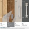 Amerock | Cabinet Knob | Champagne Bronze | 1-1/2 inch (38 mm) Length | Mulholland | 1 Pack | Drawer Knob | Cabinet Hardware(Polished Nickel)