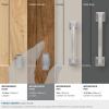 Amerock | Cabinet Knob | Champagne Bronze | 1-1/2 inch (38 mm) Length | Mulholland | 1 Pack | Drawer Knob | Cabinet Hardware(Satin Nickel)