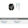 Amerock | Cabinet Knob | Marble White/Oil-Rubbed Bronze | 2-1/2 inch (64 mm) Length | Carrione | 1 Pack | Drawer Knob | Cabinet Hardware(Marble Black/Golden Champagne)