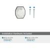 Amerock | Cabinet Knob | Marble White/Oil-Rubbed Bronze | 2-1/2 inch (64 mm) Length | Carrione | 1 Pack | Drawer Knob | Cabinet Hardware(Marble White/Black Bronze)