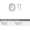 Amerock | Cabinet Knob | Marble White/Oil-Rubbed Bronze | 2-1/2 inch (64 mm) Length | Carrione | 1 Pack | Drawer Knob | Cabinet Hardware(Marble White/Oil-Rubbed Bronze)