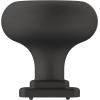 Amerock | Cabinet Knob | Matte Black | 1-1/4 inch (32 mm) Diameter | Surpass | 1 Pack | Drawer Knob | Cabinet Hardware(Matte Black)