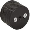 Amerock | Cabinet Knob | Matte Black | 1-1/4 inch (32 mm) Diameter | Transcendent | 1 Pack | Drawer Knob | Cabinet Hardware(Matte Black)