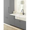 Amerock | Cabinet Knob | Matte Black | 1-3/16 inch (30 mm) Length | Kamari | 1 Pack | Drawer Knob | Cabinet Hardware(Gunmetal)