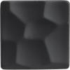 Amerock | Cabinet Knob | Matte Black | 1-3/16 inch (30 mm) Length | Kamari | 1 Pack | Drawer Knob | Cabinet Hardware(Matte Black)