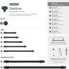 Amerock | Cabinet Knob | Matte Black | 1-3/8 inch (35 mm) Diameter | Destine | 1 Pack | Drawer Knob | Cabinet Hardware(Matte Black)