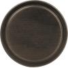 Amerock | Cabinet Knob | Matte Black | 1-3/8 inch (35 mm) Diameter | Oberon | 1 Pack | Drawer Knob | Cabinet Hardware(Gunmetal)