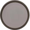 Amerock | Cabinet Knob | Matte Black | 1-3/8 inch (35 mm) Diameter | Oberon | 1 Pack | Drawer Knob | Cabinet Hardware(Gunmetal/Frosted)