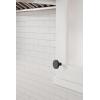 Amerock | Cabinet Knob | Matte Black | 1-3/8 inch (35 mm) Diameter | Versa | 1 Pack | Drawer Knob | Cabinet Hardware(Matte Black)