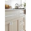 Amerock | Cabinet Knob | Matte Black | 2-3/8 inch (60 mm) Length | Remington | 1 Pack | Drawer Knob | Cabinet Hardware(Polished Chrome)