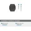 Amerock | Cabinet Knob | Oil Rubbed Bronze | 2-1/2 inch (64 mm) Length | St. Vincent | 1 Pack | Drawer Knob | Cabinet Hardware(Black Bronze)