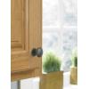 Amerock | Cabinet Knob | Polished Chrome | 1-1/4 inch (32 mm) Diameter | Ravino | 1 Pack | Drawer Knob | Cabinet Hardware(Oil Rubbed Bronze)