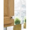 Amerock | Cabinet Knob | Polished Chrome | 1-1/4 inch (32 mm) Diameter | Ravino | 1 Pack | Drawer Knob | Cabinet Hardware(Polished Chrome)