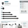 Amerock | Cabinet Knob | Polished Chrome | 1-1/4 inch (32 mm) Diameter | Winsome | 1 Pack | Drawer Knob | Cabinet Hardware(Matte Black)