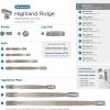 Amerock | Cabinet Knob | Satin Nickel | 1-3/8 inch (35 mm) Length | Highland Ridge | 1 Pack | Drawer Knob | Cabinet Hardware(Satin Nickel)