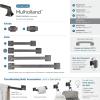Amerock | Cabinet Pull | Black Bronze | 3-3/4 inch (96 mm) Center to Center | Mulholland | 1 Pack | Drawer Pull | Drawer Handle | Cabinet Hardware(Gunmetal)
