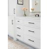 Amerock | Cabinet Pull | Champagne Bronze | 5-1/16 inch (128 mm) Center to Center | St. Vincent | 1 Pack | Drawer Pull | Drawer Handle | Cabinet Hardware(Black Bronze)