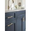 Amerock | Cabinet Pull | Champagne Bronze | 5-1/16 inch (128 mm) Center to Center | St. Vincent | 1 Pack | Drawer Pull | Drawer Handle | Cabinet Hardware(Champagne Bronze)