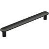 Amerock | Cabinet Pull | Golden Champagne | 3-3/4 inch (96 mm) Center to Center | Concentric | 1 Pack | Drawer Pull | Drawer Handle | Cabinet Hardware(Matte Black)