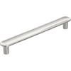Amerock | Cabinet Pull | Golden Champagne | 3-3/4 inch (96 mm) Center to Center | Concentric | 1 Pack | Drawer Pull | Drawer Handle | Cabinet Hardware(Polished Nickel)