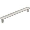 Amerock | Cabinet Pull | Golden Champagne | 3-3/4 inch (96 mm) Center to Center | Concentric | 1 Pack | Drawer Pull | Drawer Handle | Cabinet Hardware(Satin Nickel)