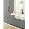 Amerock | Cabinet Pull | Golden Champagne | 5-1/16 inch (128 mm) Center to Center | Kamari | 1 Pack | Drawer Pull | Drawer Handle | Cabinet Hardware(Gunmetal)