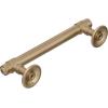 Amerock | Cabinet Pull | Golden Champagne | 5-1/16 inch (128 mm) Center to Center | Sea Grass | 1 Pack | Drawer Pull | Drawer Handle | Cabinet Hardware(Golden Champagne)